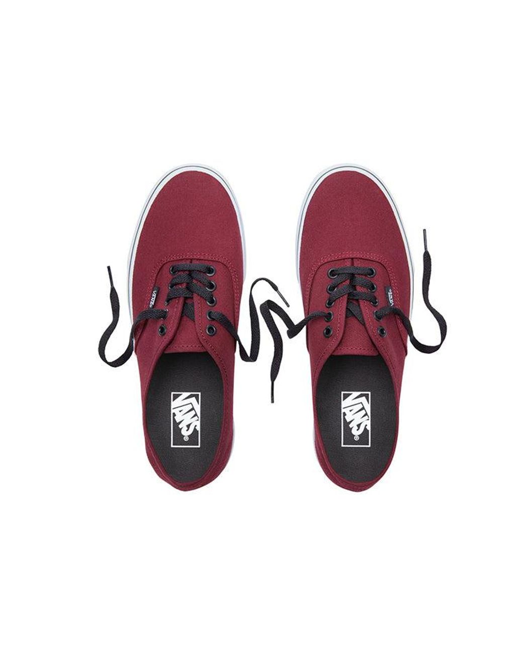 Vans Red Authentic 'Port Royale' for men
