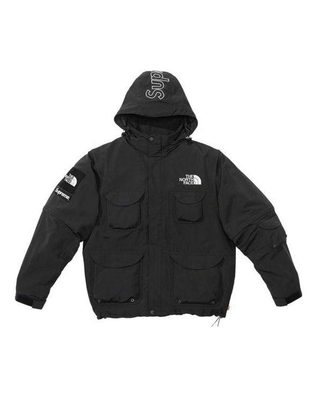 Supreme X The North Face Trekking Convertible Jacket in Black for