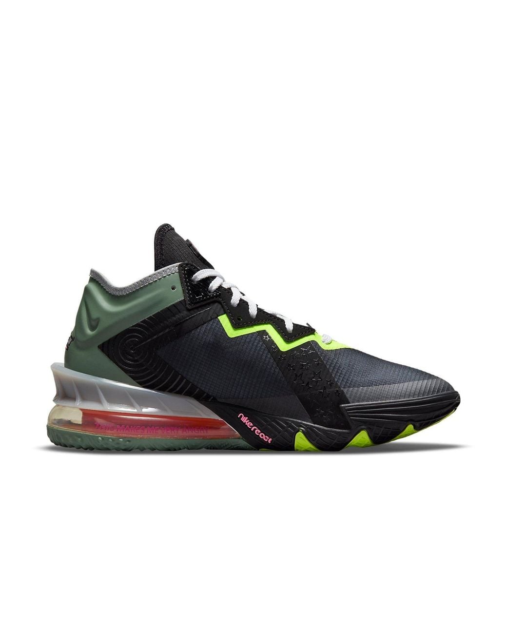 Nike White Space Jam X Lebron 18 Low 'Bugs X Marvin' for men