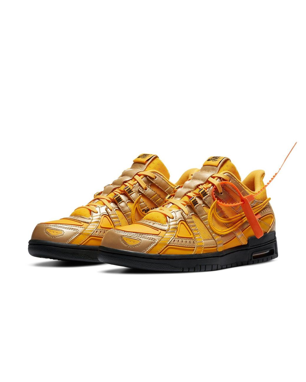Nike Orange X Off- Air Rubber Dunk 'University' for men