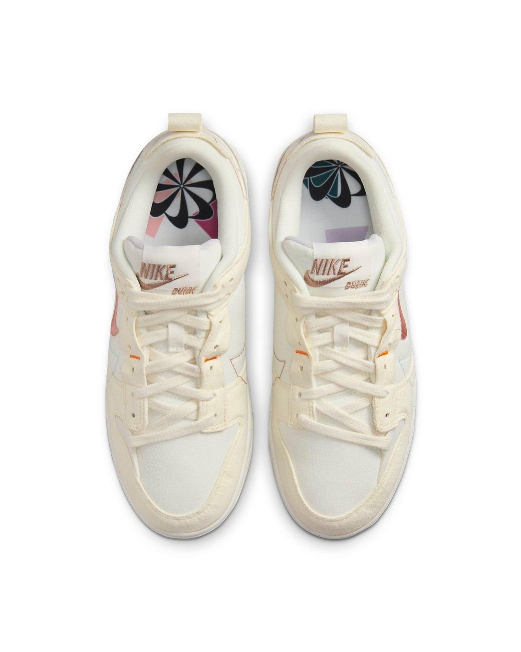 Nike White Dunk Low Disrupt 2