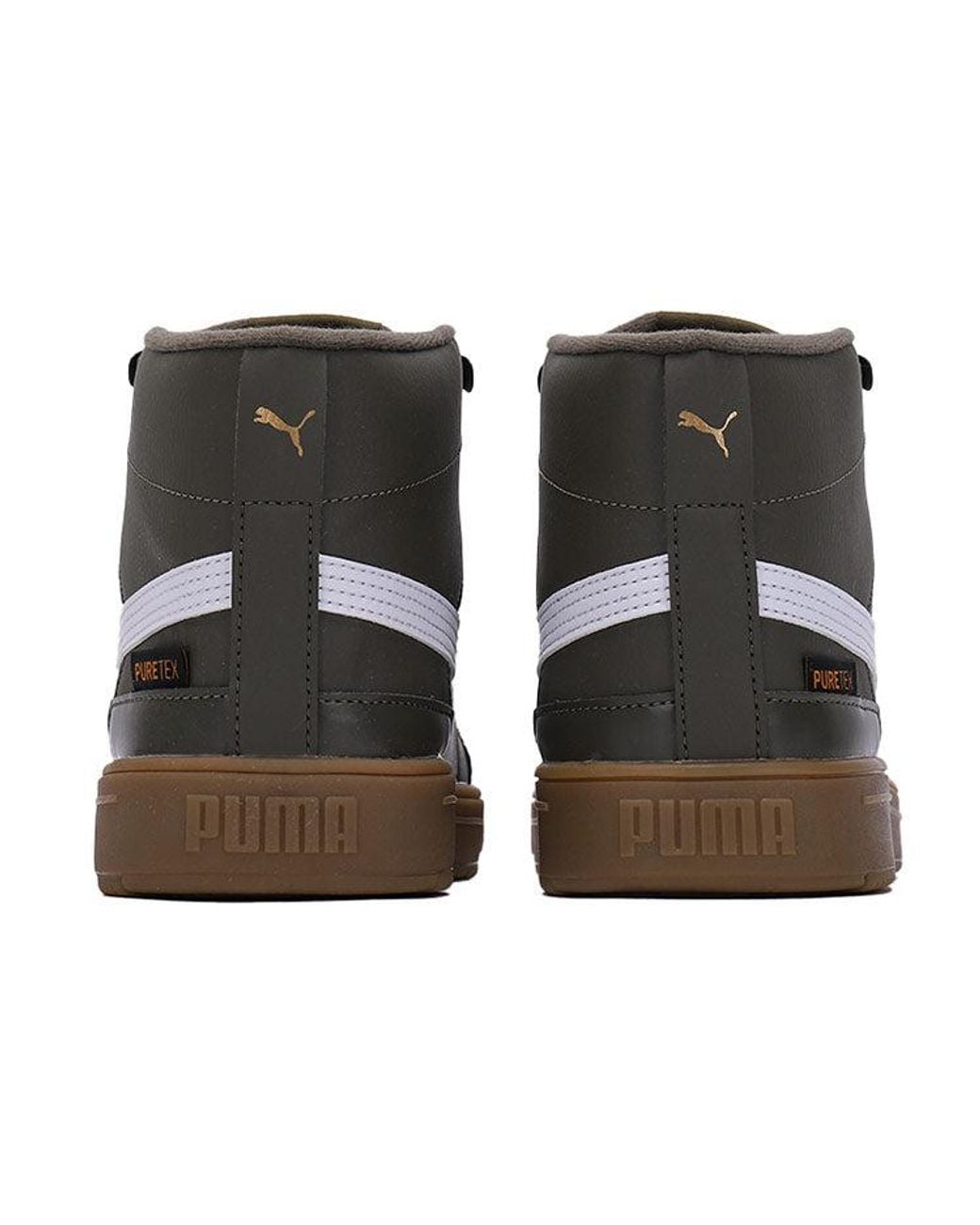 PUMA Black Serve Pro Mid Pure-Tex 'Grape Leaf Gum' for men