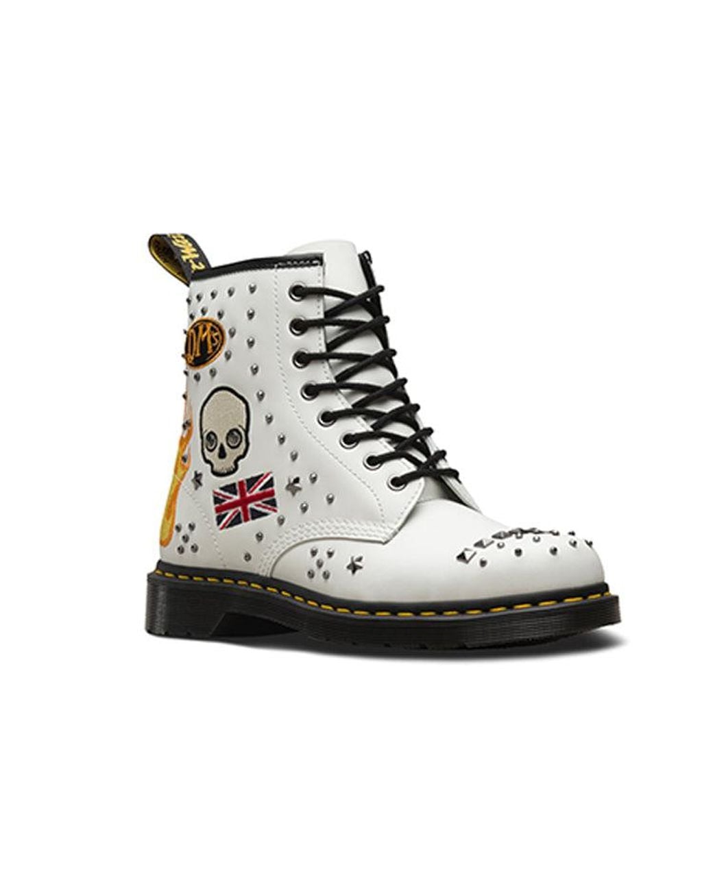 Dr. Martens Black 1460 Classic 8 High Top Martin Boots for men