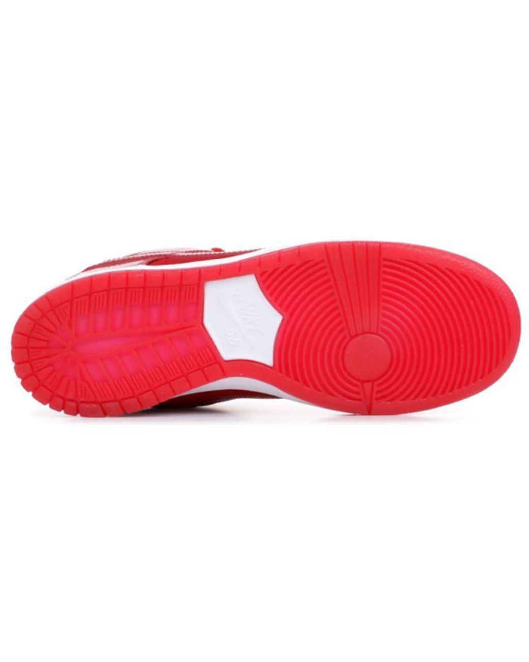 Nike Red Sb Dunk Low Pro Patent Leather' for men