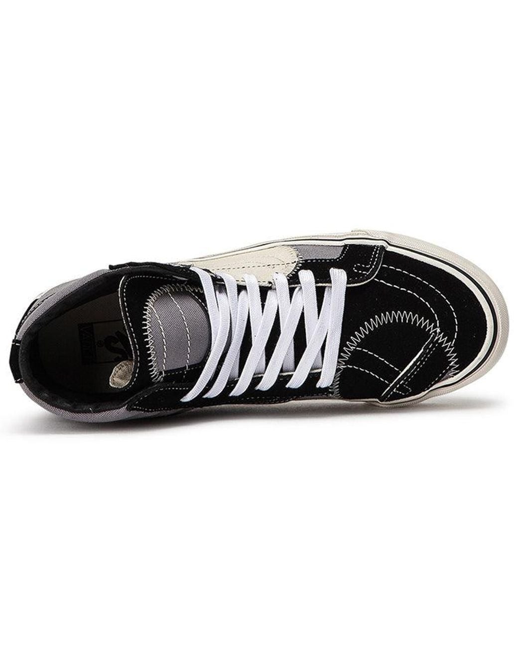 Vans Black Sk8-Hi Bricolage Lx Marshmallow' for men