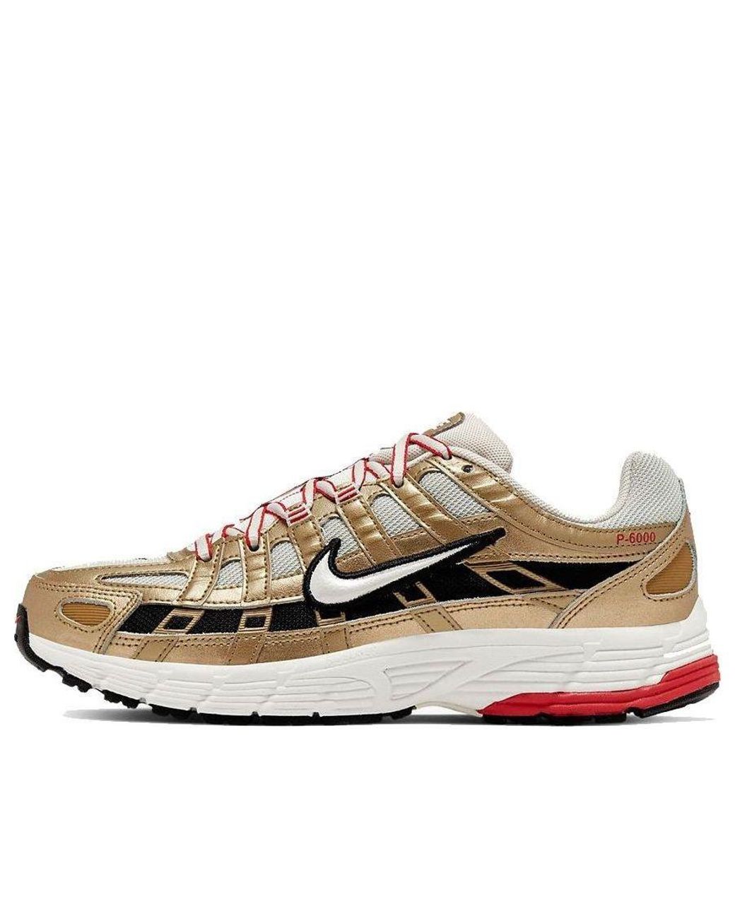 Nike White (Wmns) P-6000 'Metallic'