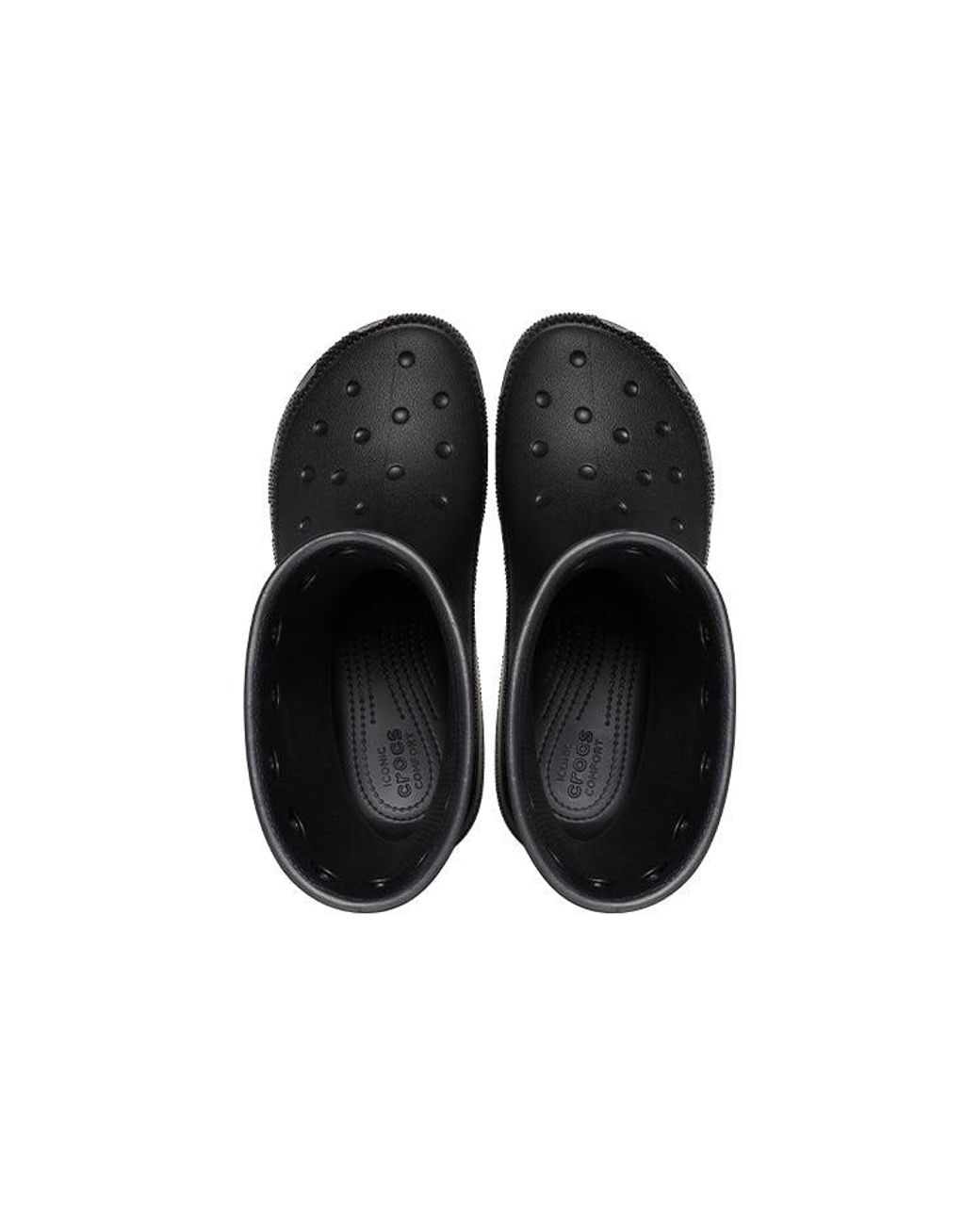 CROCSTM Black Classic Boots for men