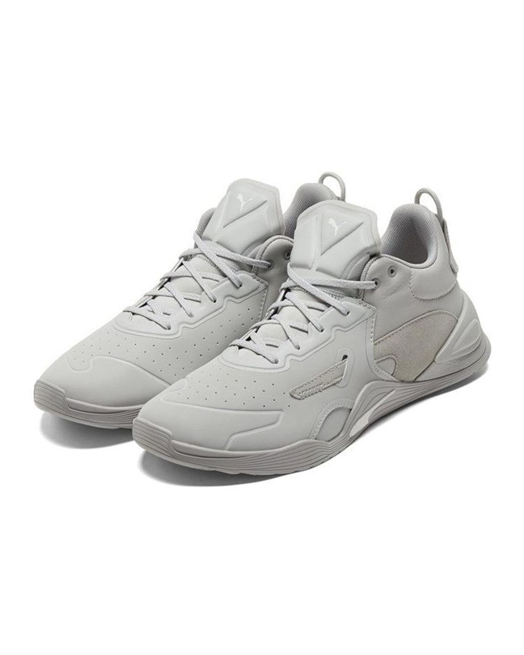PUMA Gray Fuse Performance Leather for men