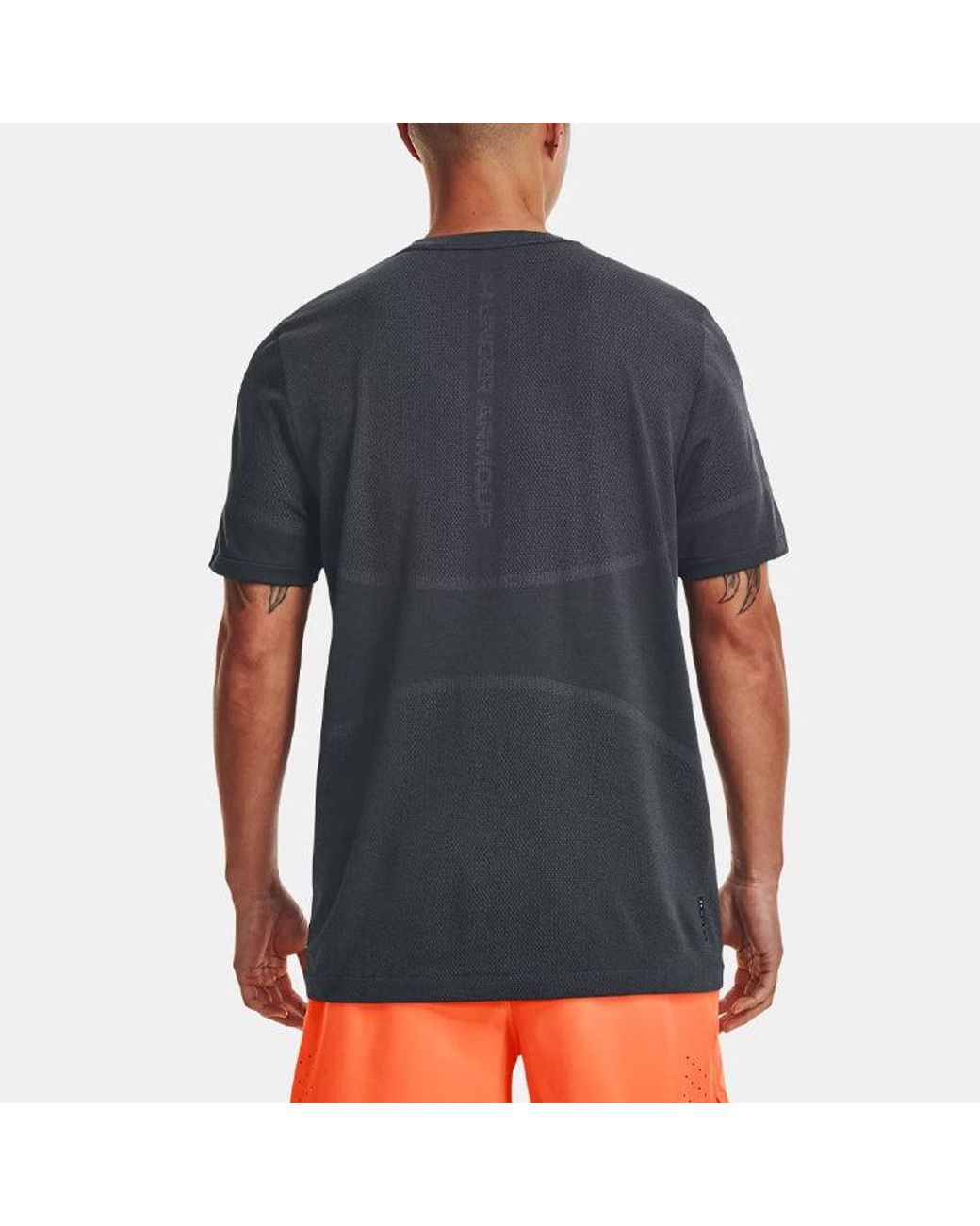 Under Armour Black Vanish Elite Seamless Short Sleeve for men