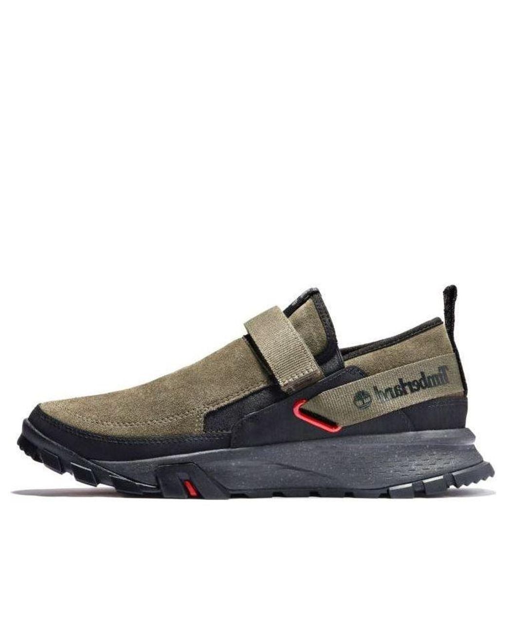 Timberland Brown Mills Falls Slip-On Leather Shoes Suede' for men