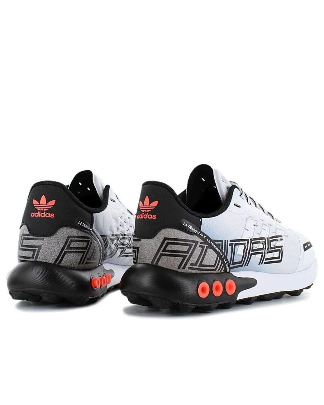 adidas la trainer triple white