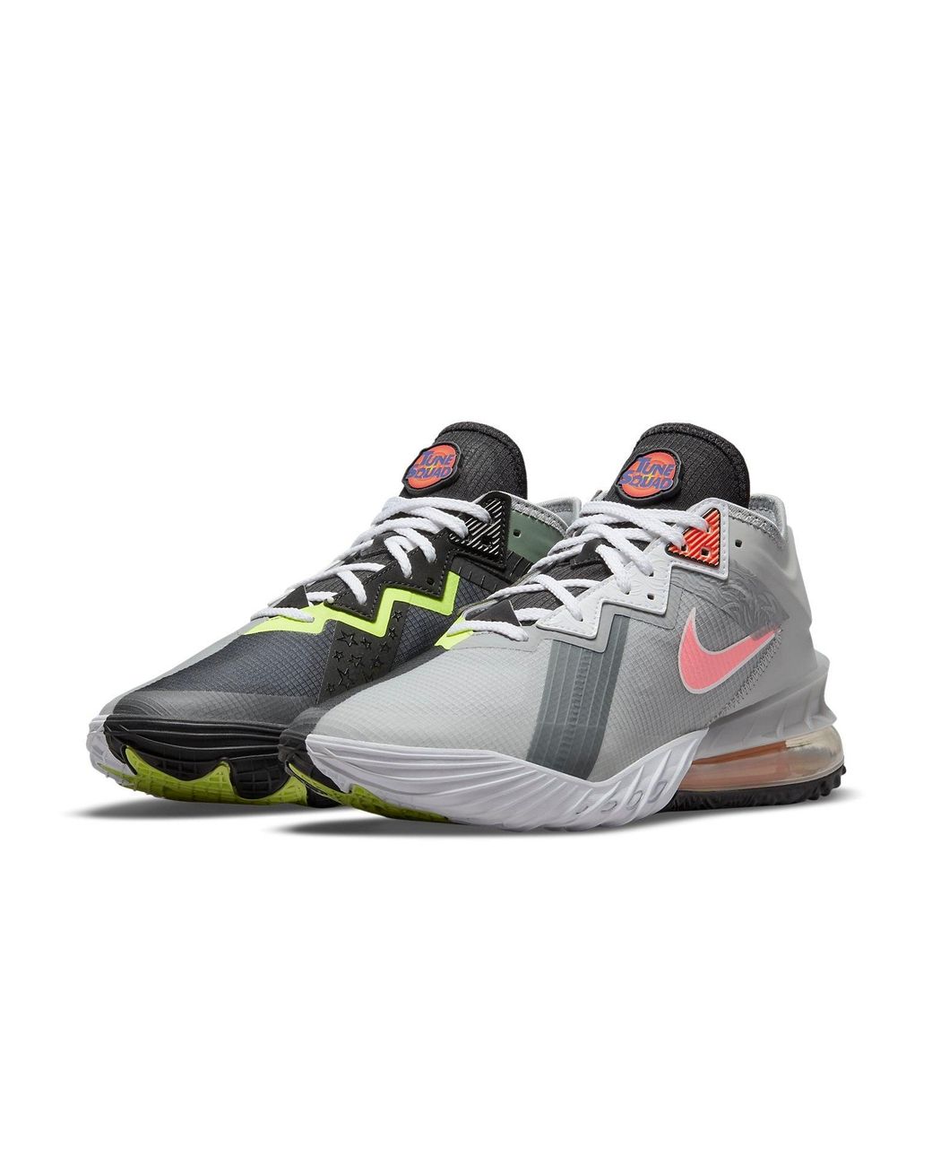 Nike White Space Jam X Lebron 18 Low 'Bugs X Marvin' for men