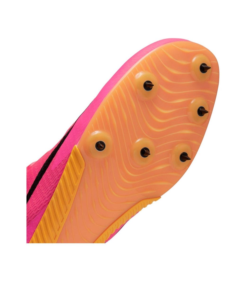 Nike Pink Air Zoom Rival Sprint Spikes 'Hyper' for men