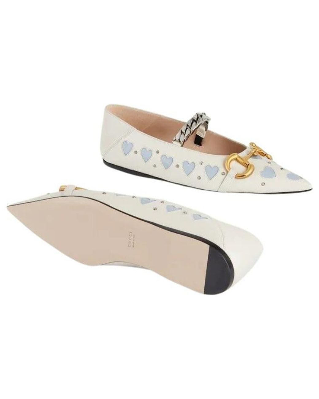 Gucci Metallic (Wmns) Lovelight Flat With Horsebit