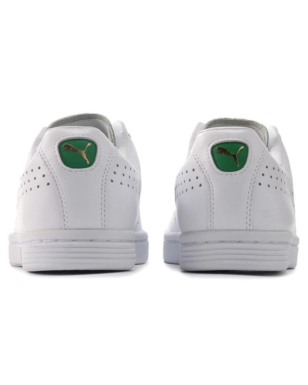 PUMA White Court Star Nm Retro Casual Low Tops Skateboarding Shoes for men