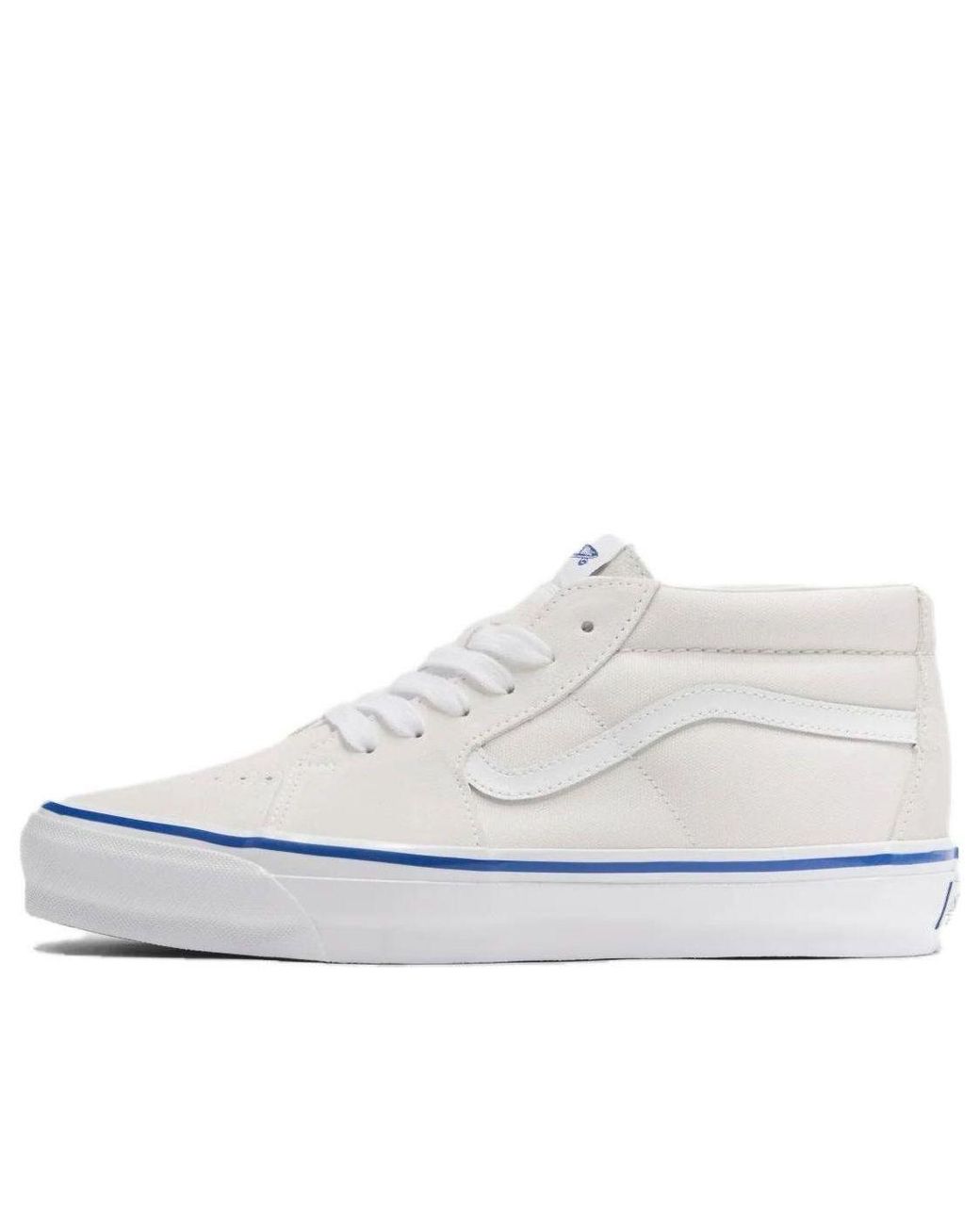 Vans White Premium Sk8-Mid 83 Shoes for men