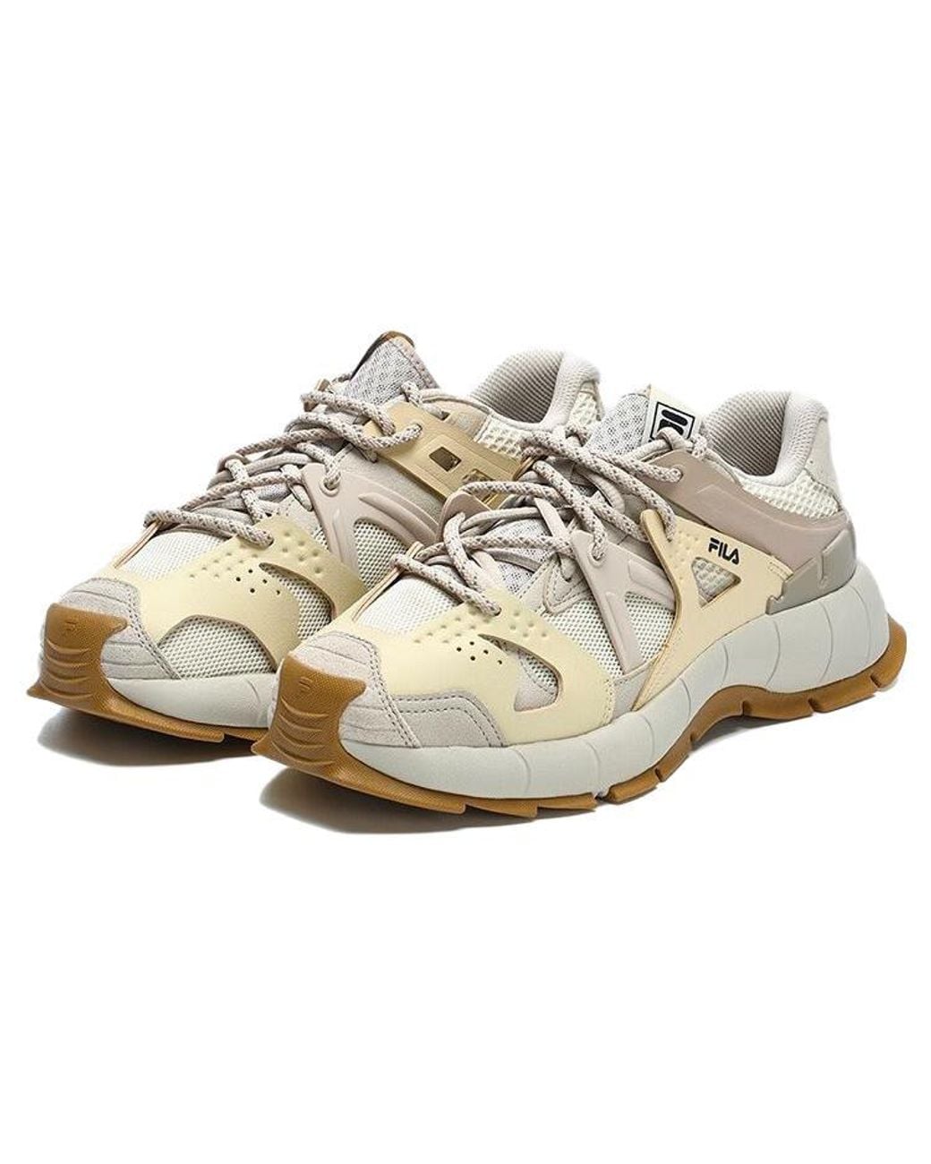 Fila White Insetto Athletic Shoes for men