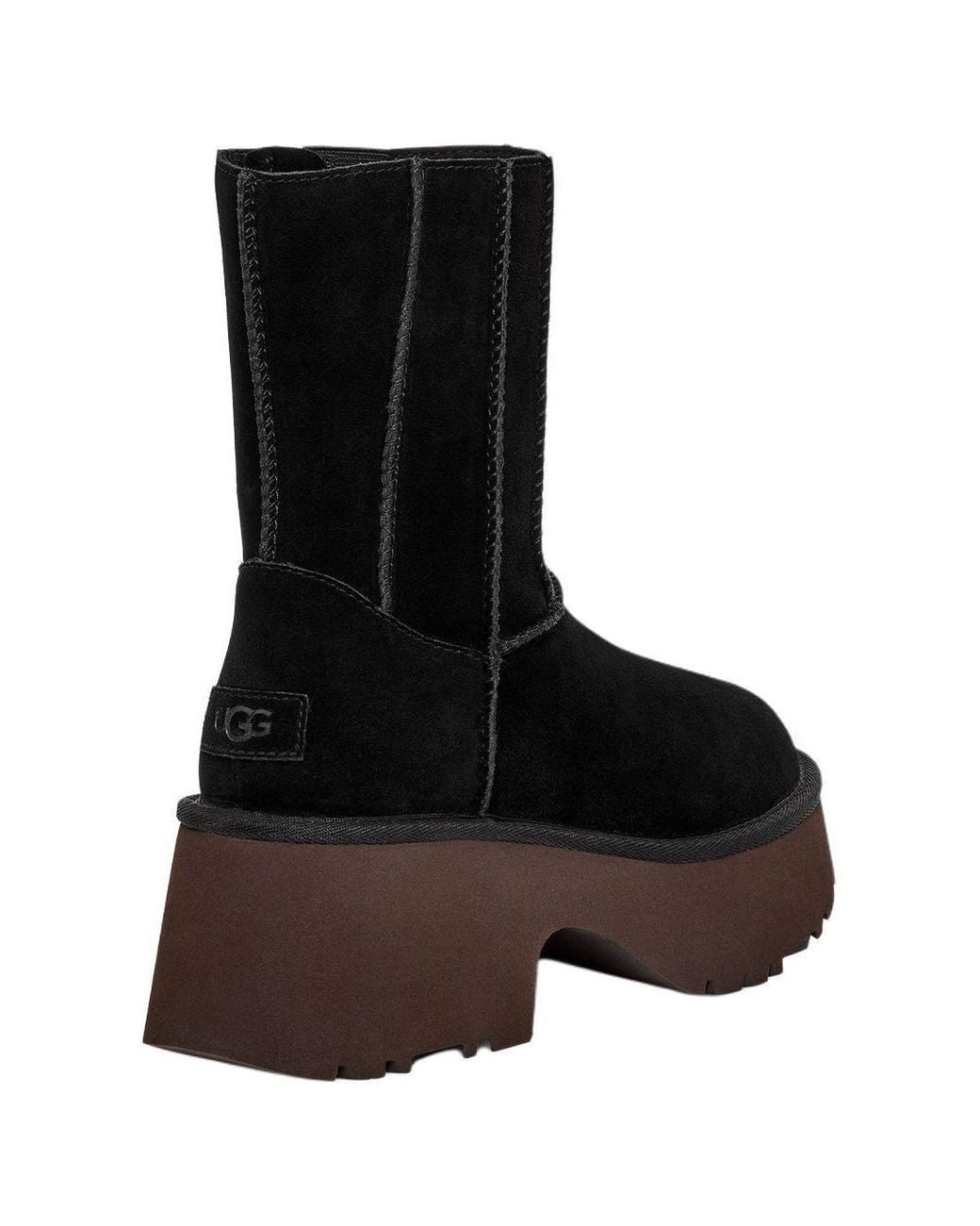 Ugg Black (Wmns) Classic Twin Seam New Heights