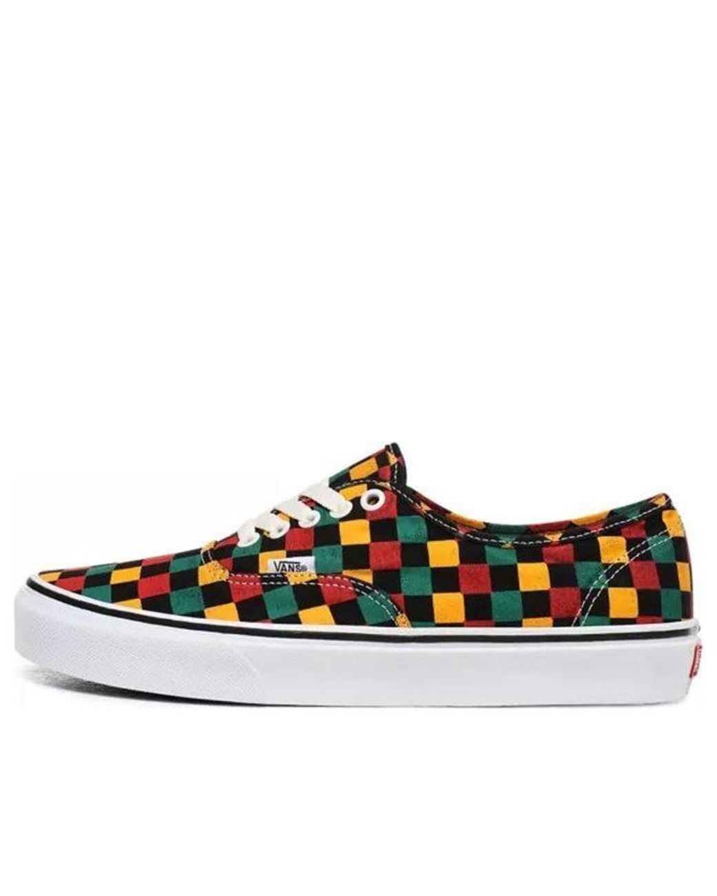 Vans Red Washed Authentic for men
