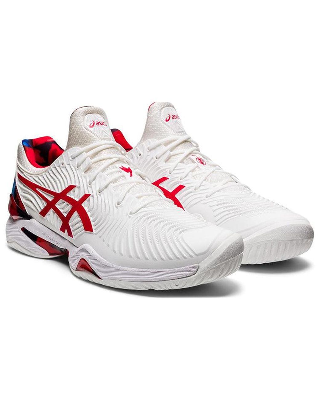 Asics White Court Ff Novak Le Classic' for men