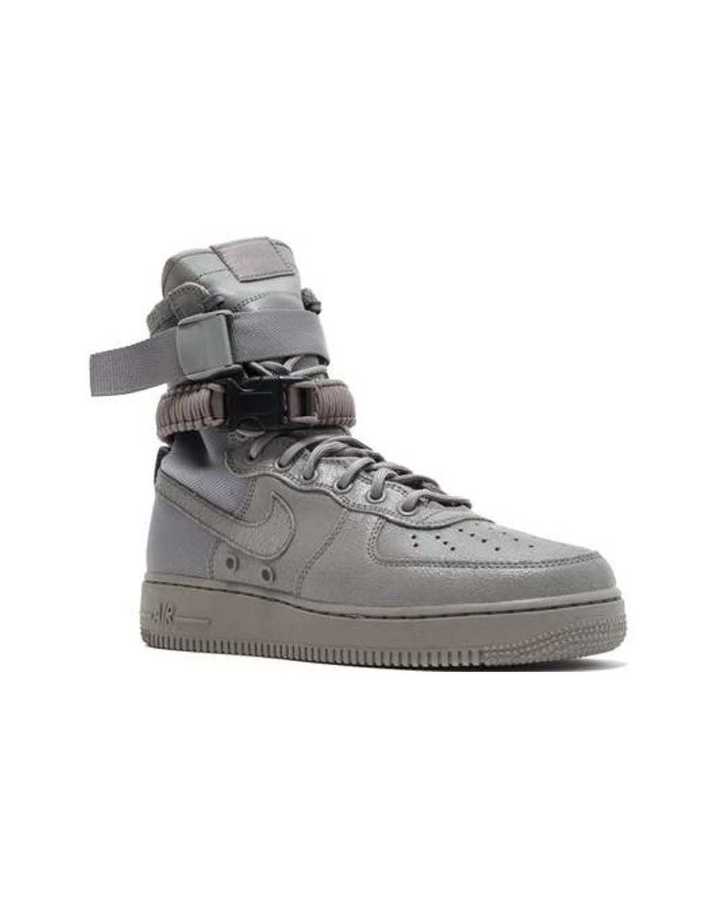 Nike Gray Sf Air Force 1 Qs 'Dust' for men