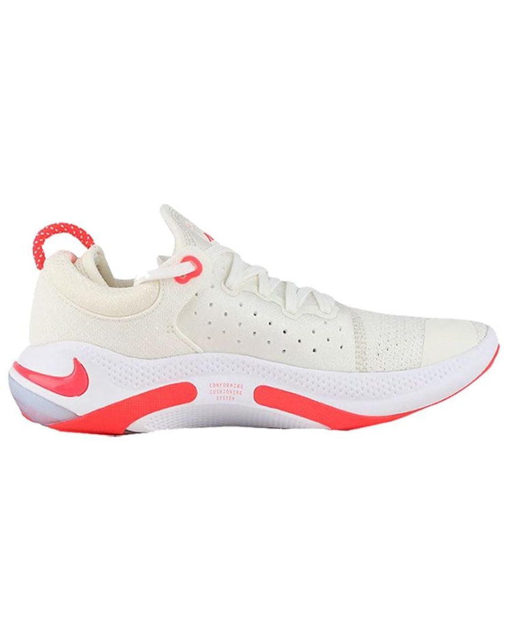 Nike White (Wmns) Joyride Run Fk 'Laser Crimson'