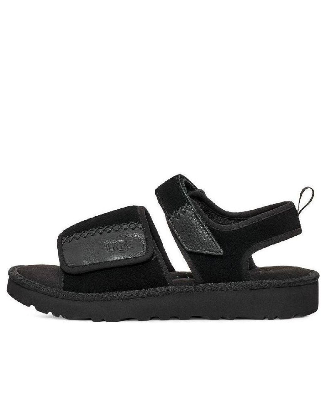 Ugg Black Goldencoast Strap Sandal for men