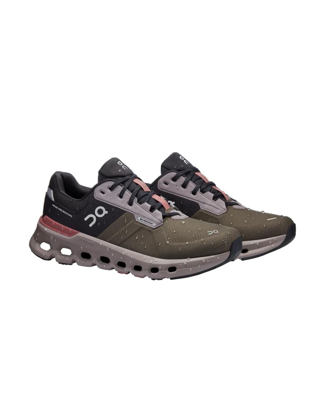 On Shoes Brown Cloudrunner 2 Waterproof Mahogany'