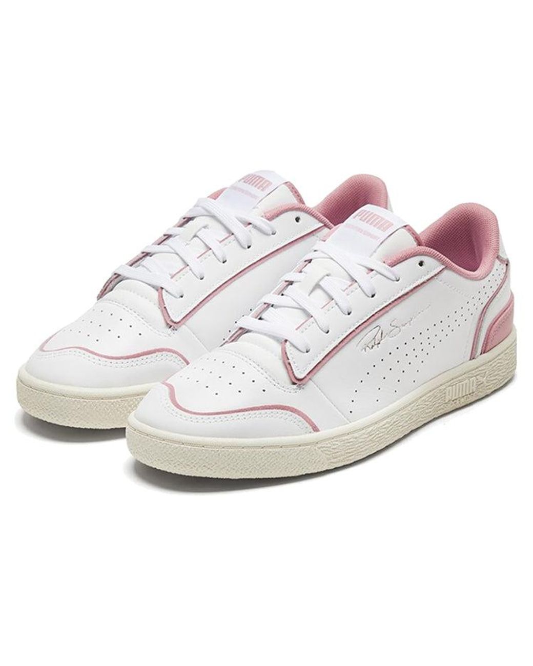 PUMA White Ralph Sampson Lo 'Perforated Outline for men
