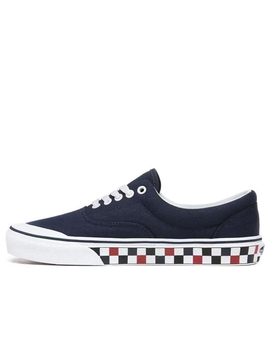 Vans Blue Check Era Tc Deep Dark for men