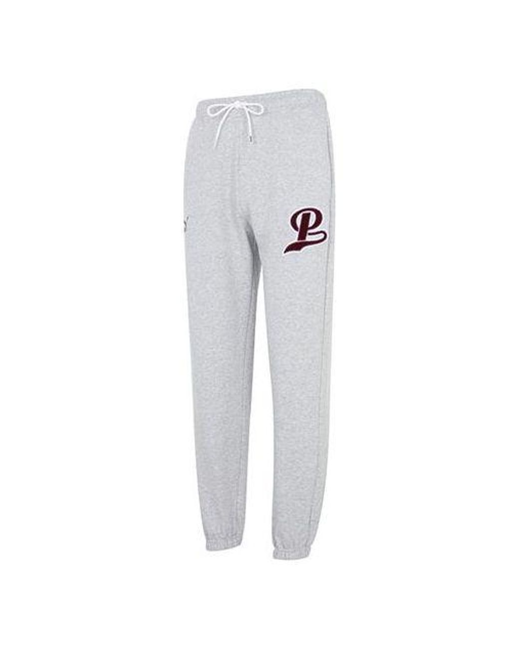 PUMA Gray Team Sweatpants for men