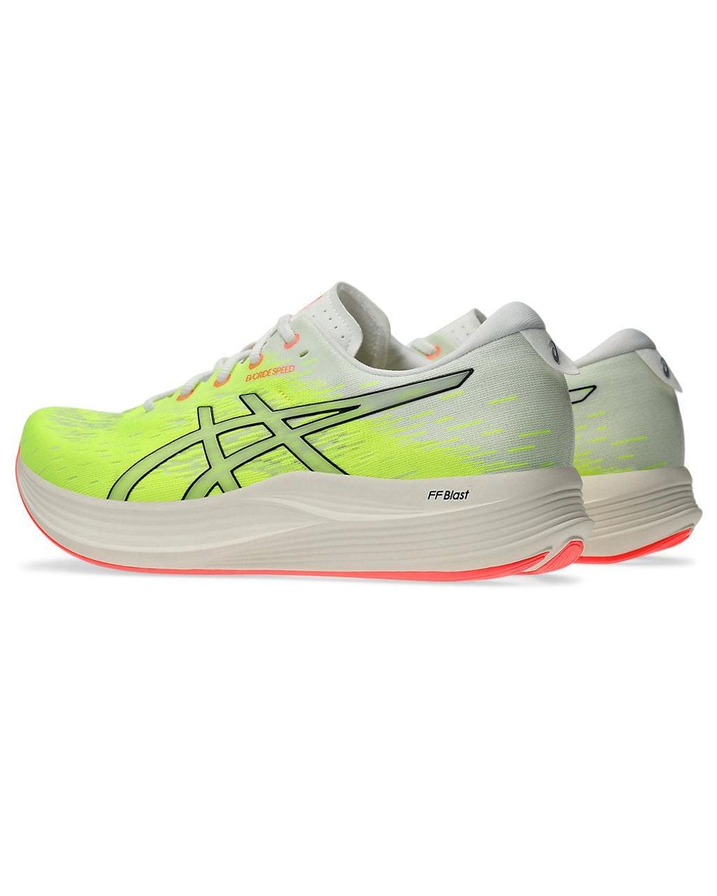 Asics Green Evoride Speed 2 'Safety' for men