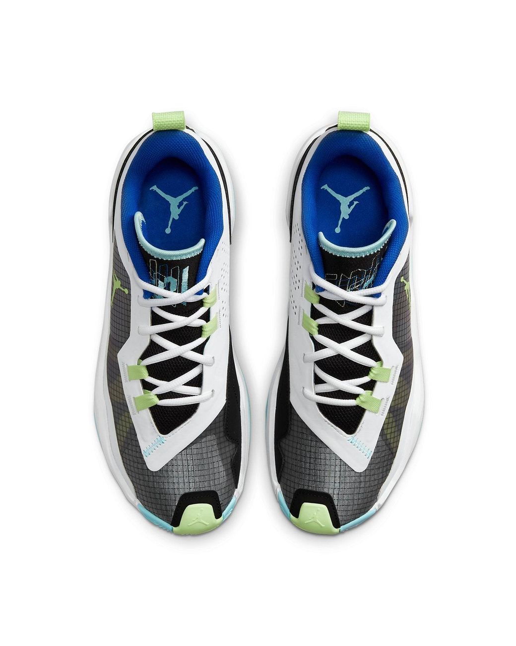 Nike Blue Westbrook One Take 4 Copa Lime' for men