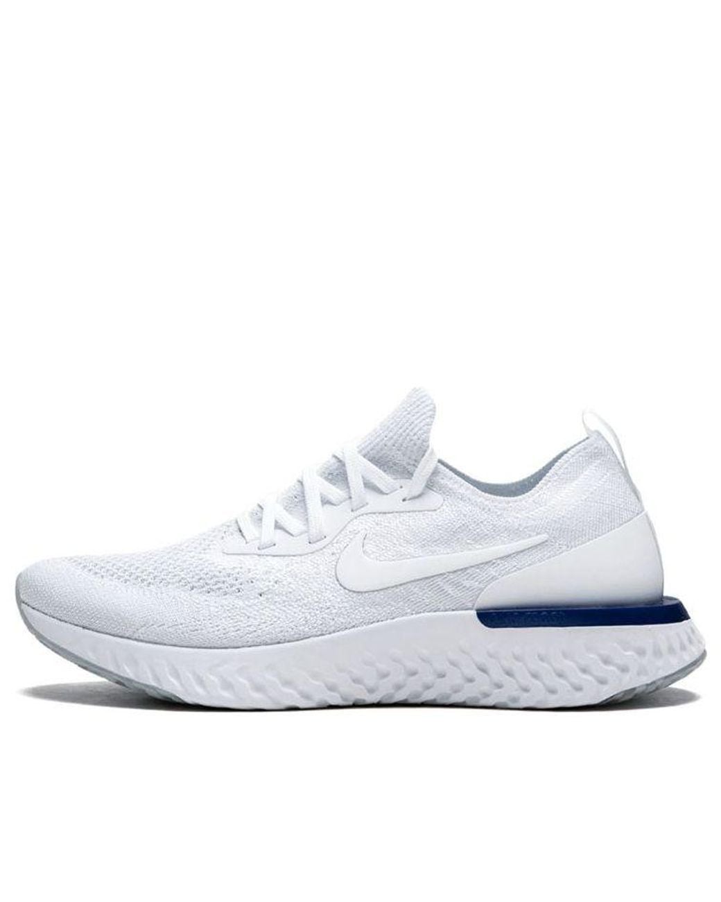 Nike White (Wmns) Epic React Flyknit Racer'