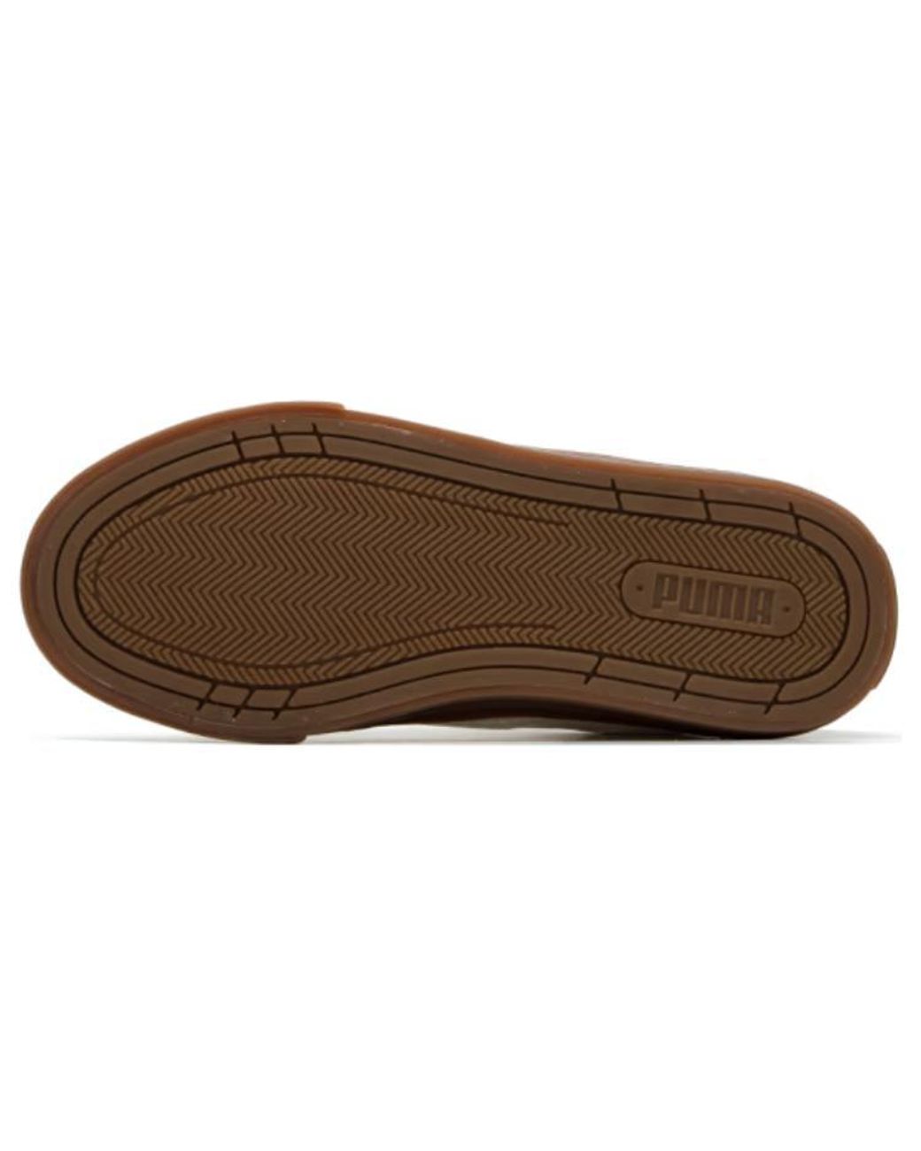 PUMA White Capris Leather Skateboarding Sneakers for men