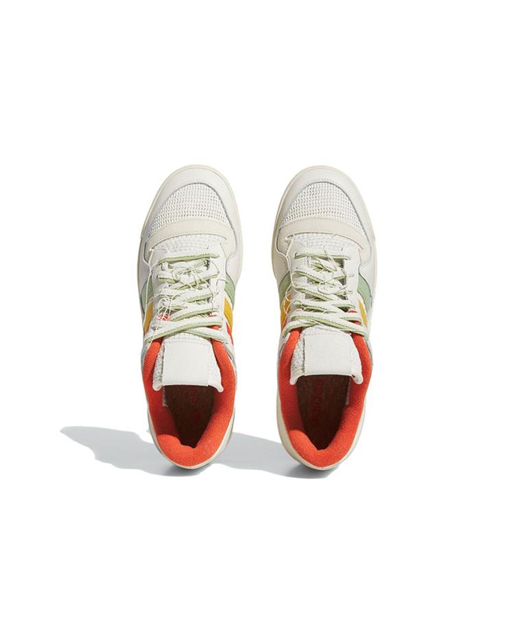 Adidas White Originals Forum 84 Low Shoes 'Off Cream Gum' for men