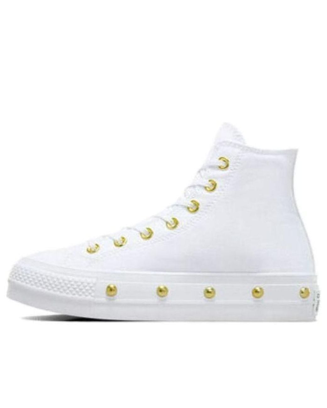Converse White (Wmns) Chuck Taylor All Star Studded Lift Platform