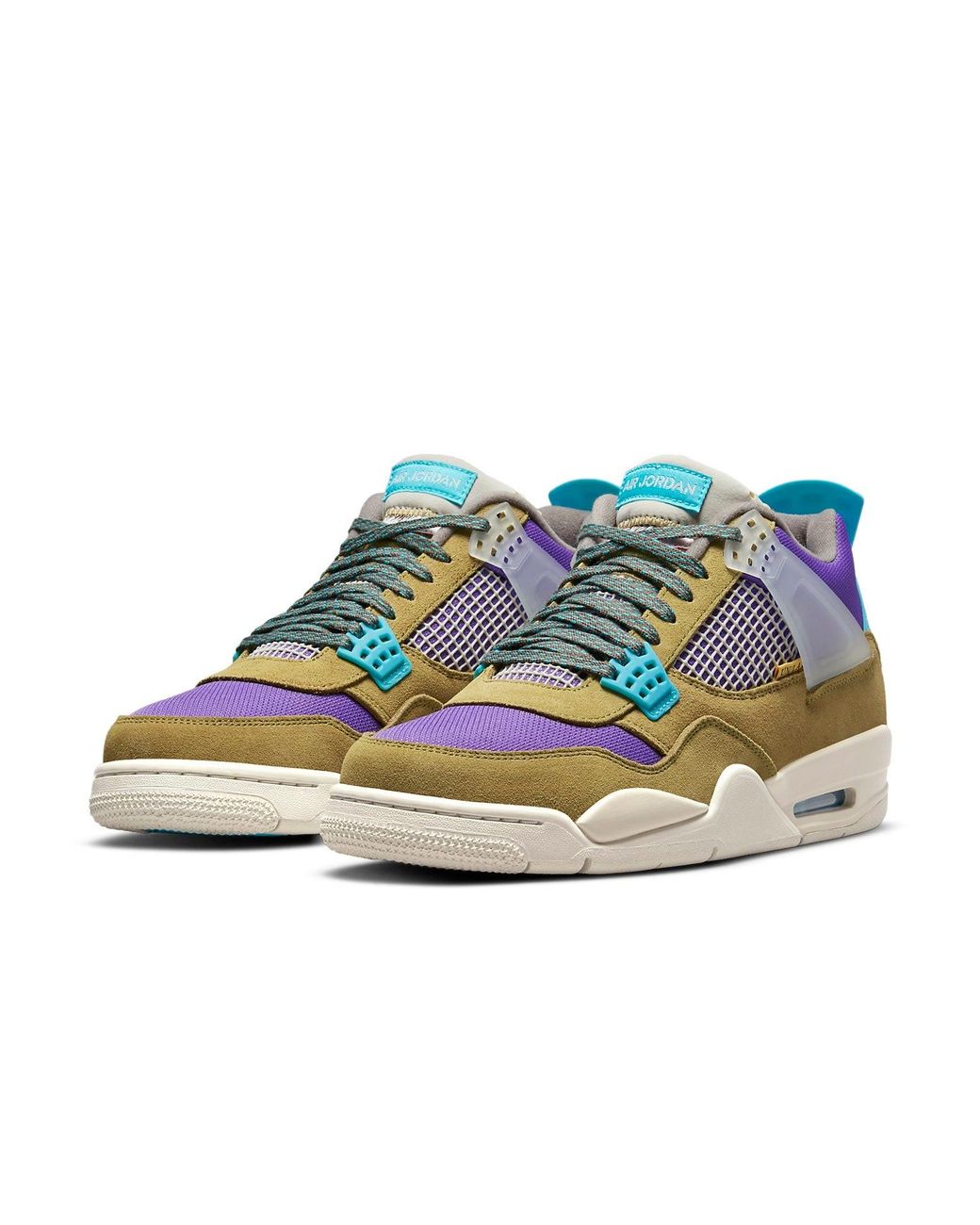 Nike Blue 4 Retro X Union La 'Desert Moss' for men
