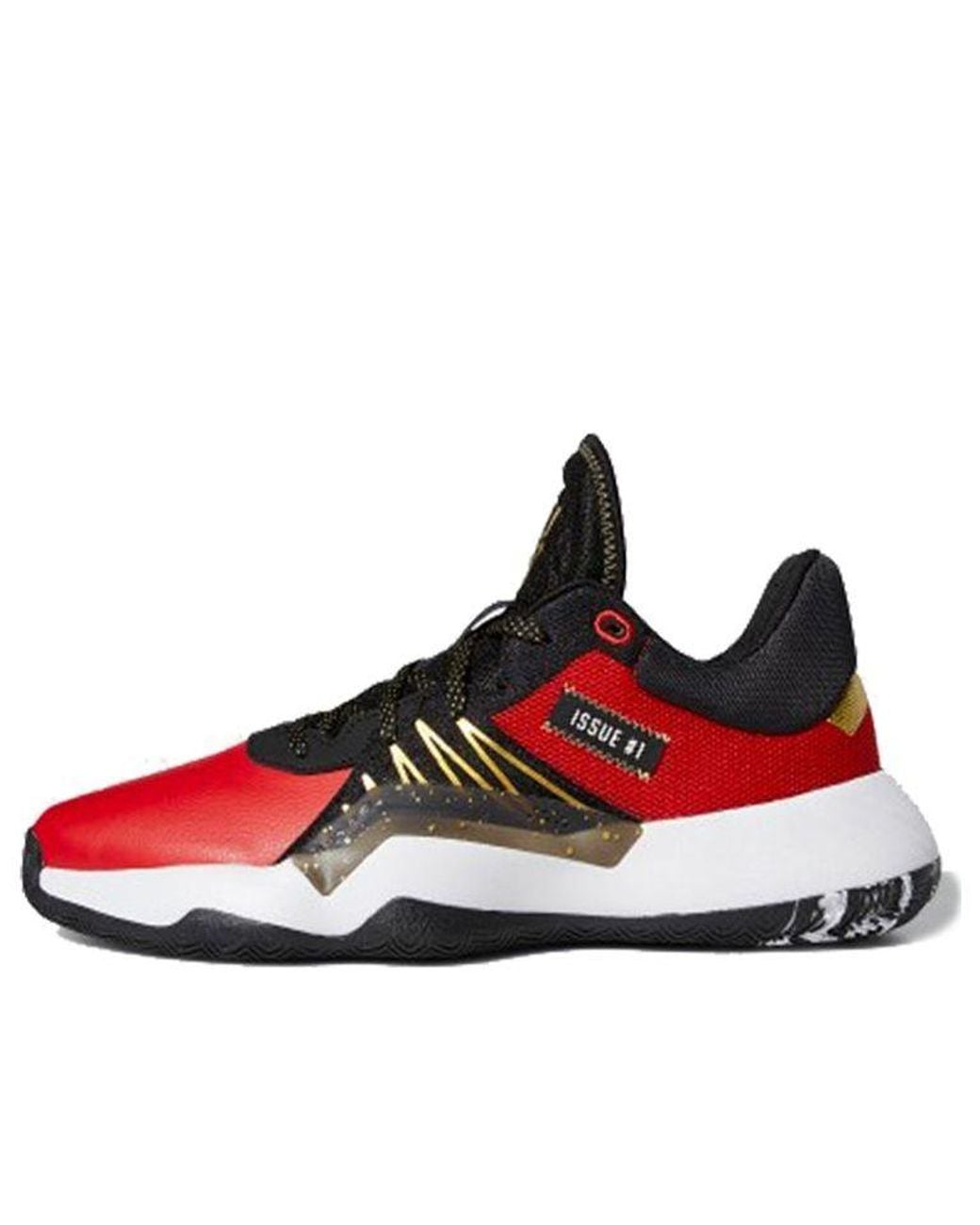 Adidas Red D.O.N. Issue #1 Gca Scarlet' for men