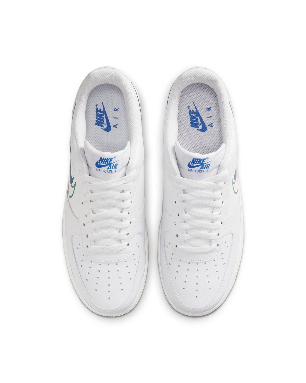 Nike White Air Force 1 Low 'Multi-Swoosh' for men