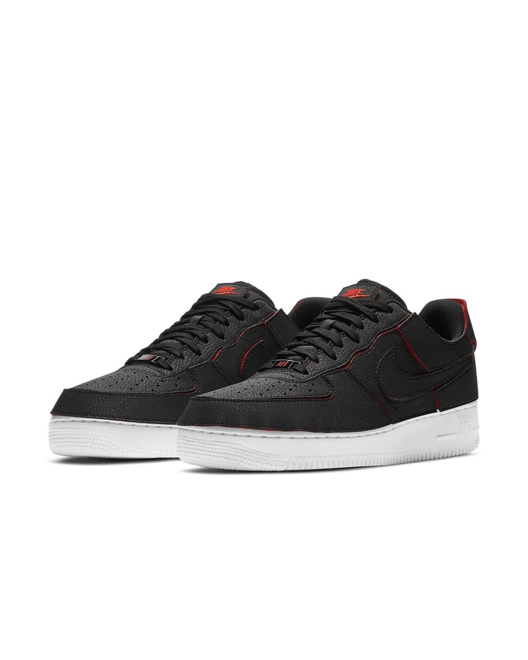 Nike Black Air Force 1/1 Low Chile' for men