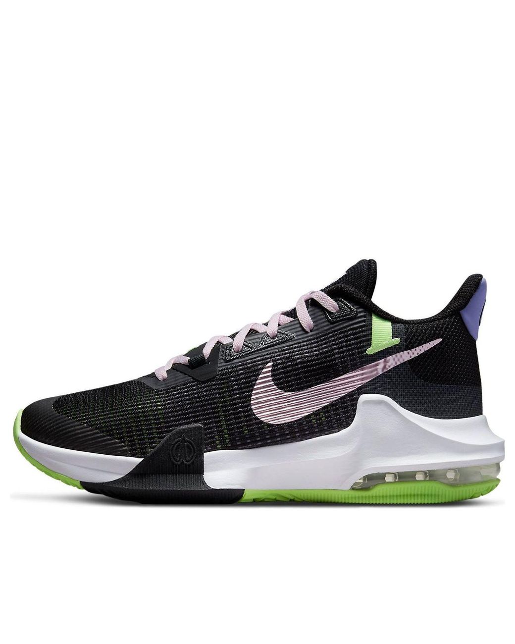 Nike Black Air Max Impact 3 Basketball Shoes Foam' for men