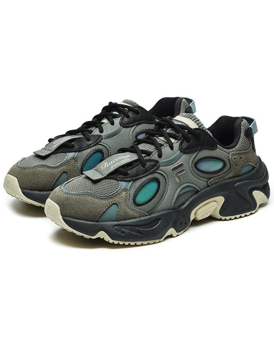Fila Green Raccoon Sneakers for men