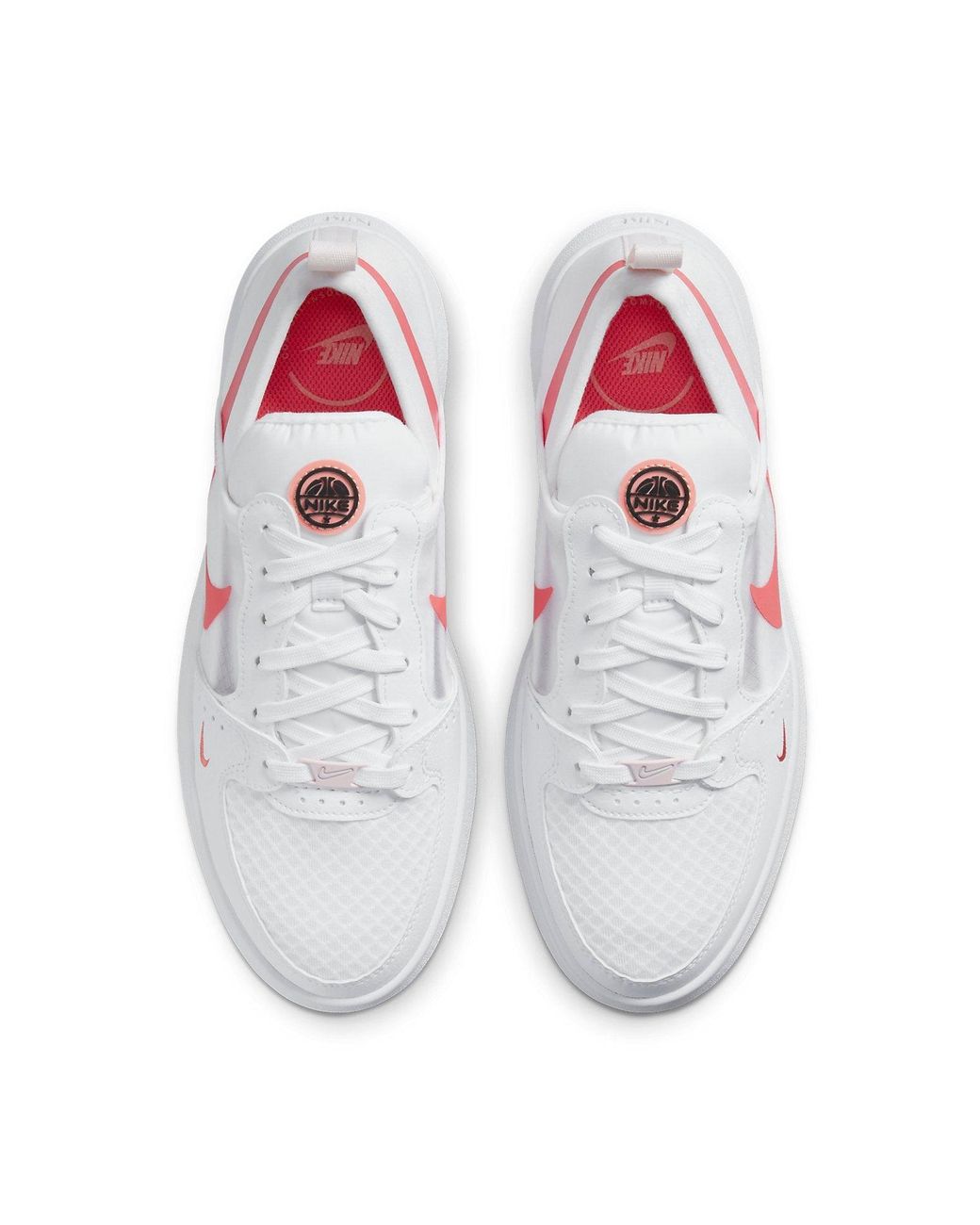 Nike White (Wmns) Court Vision Alta Magic Ember'