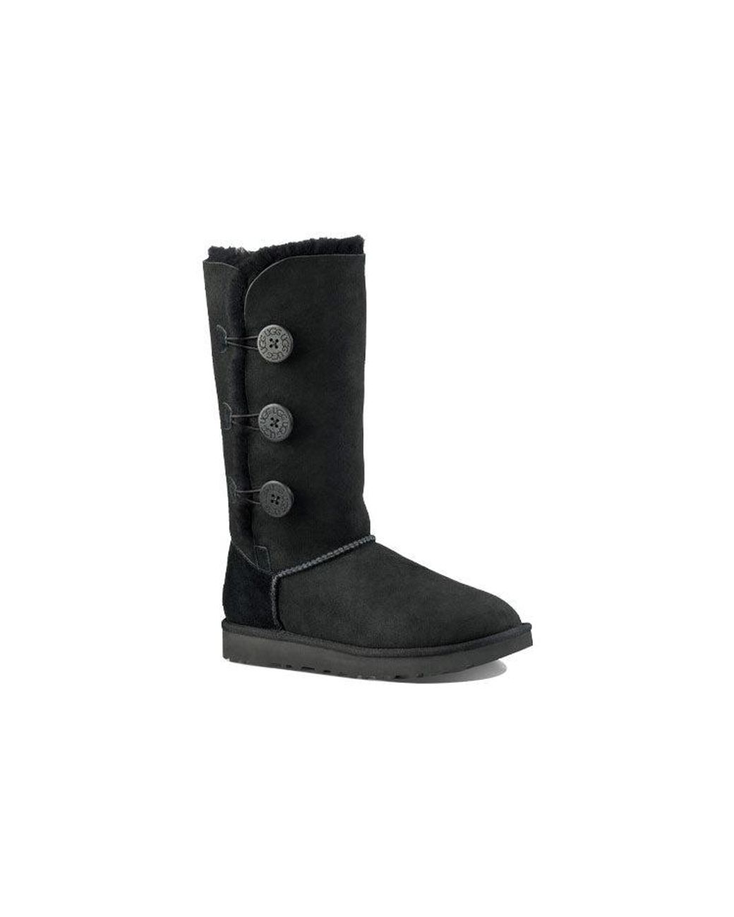 Ugg Black (Wmns) Bailey Button Triplet Ii Boot High Top