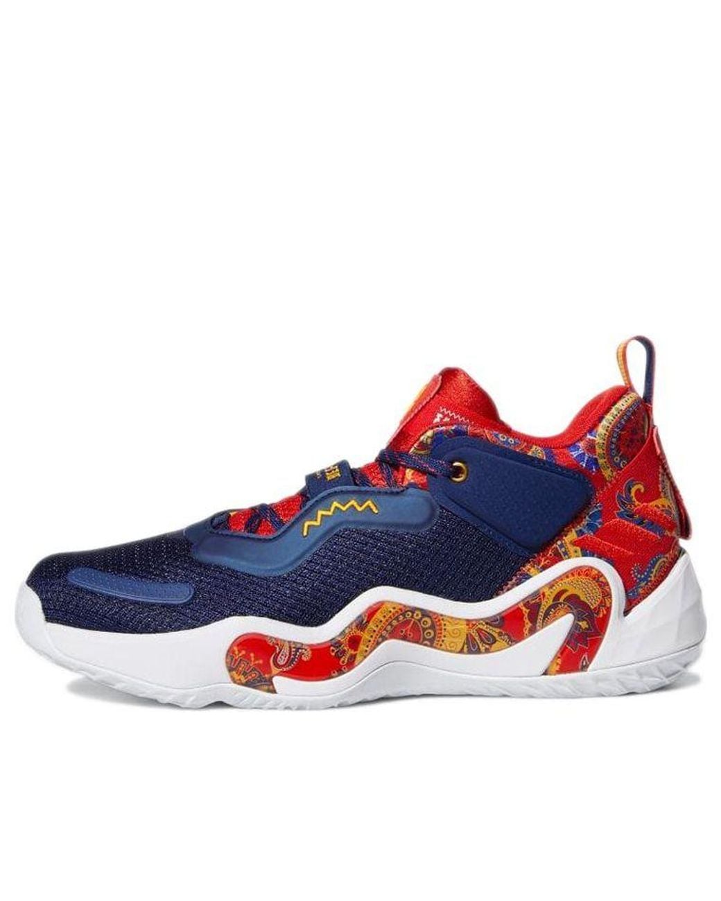 Adidas Blue D.O.N. Issue #3 "Bel-Air Athletics Dark" H68047" for men