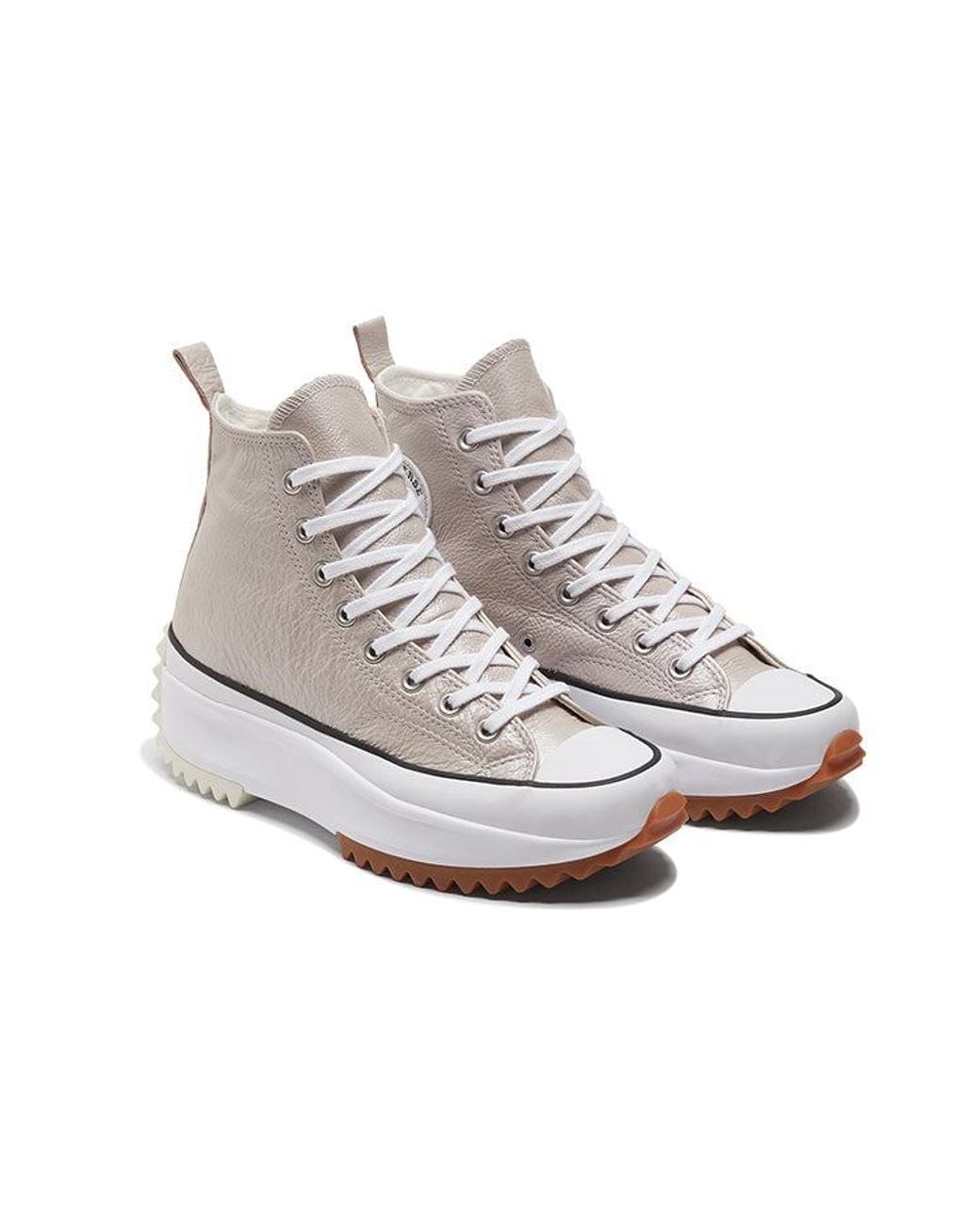 Converse White Run Star Hike High 'Metallic Classics for men