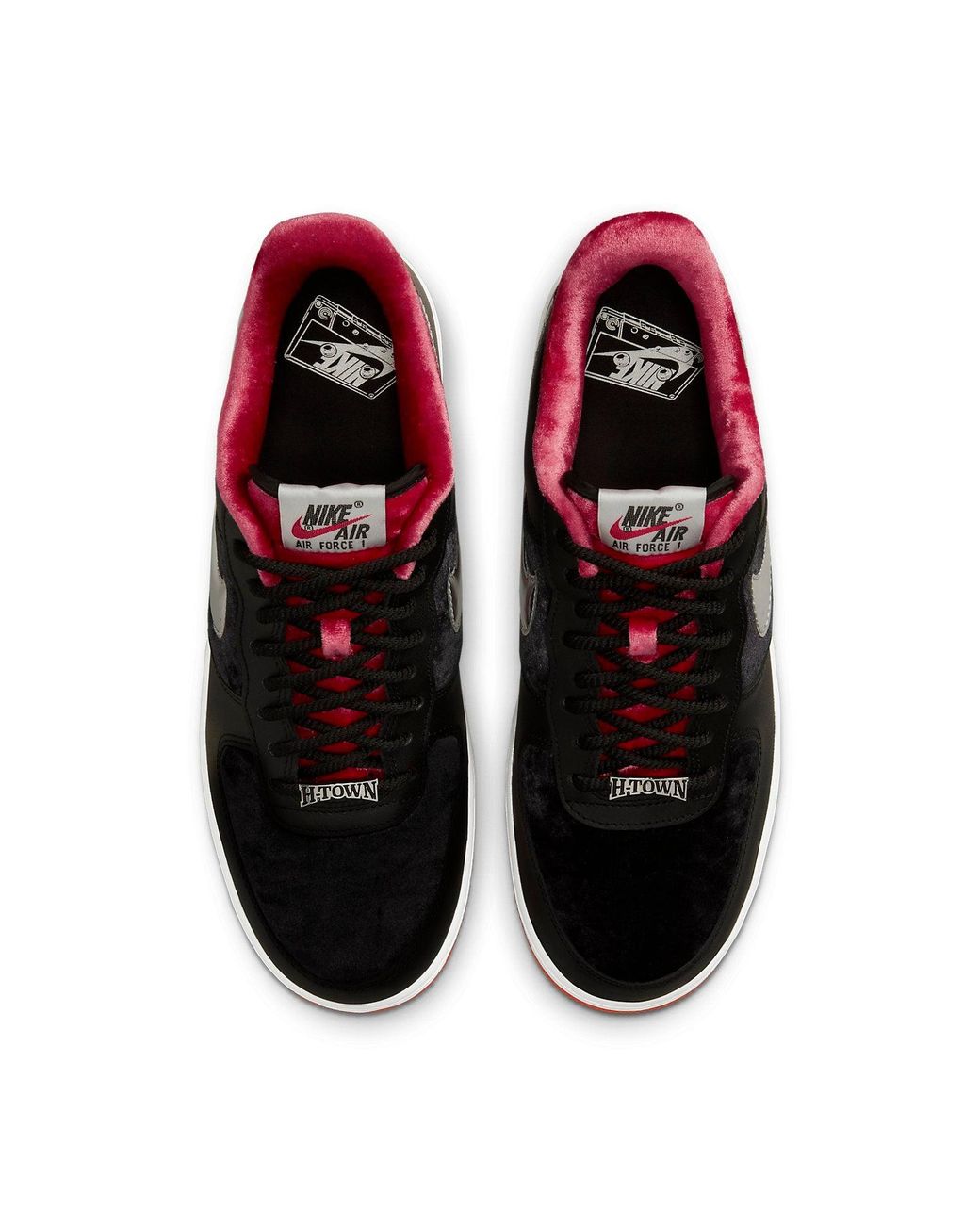 Nike Black Air Force 1 Low Premium 'Houston' for men