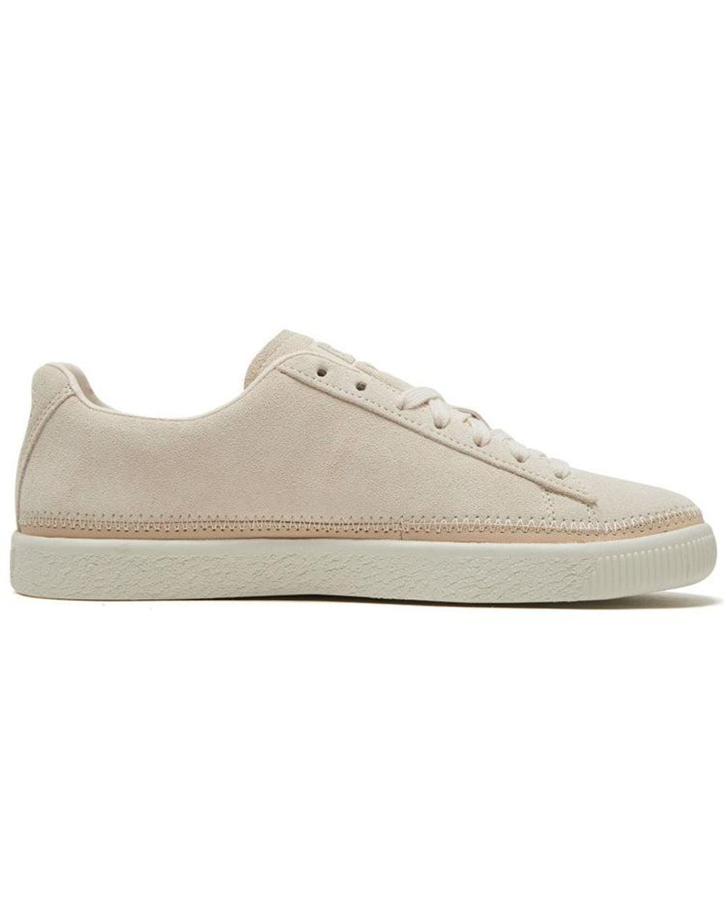PUMA White Suede Trim Prm Smoke for men