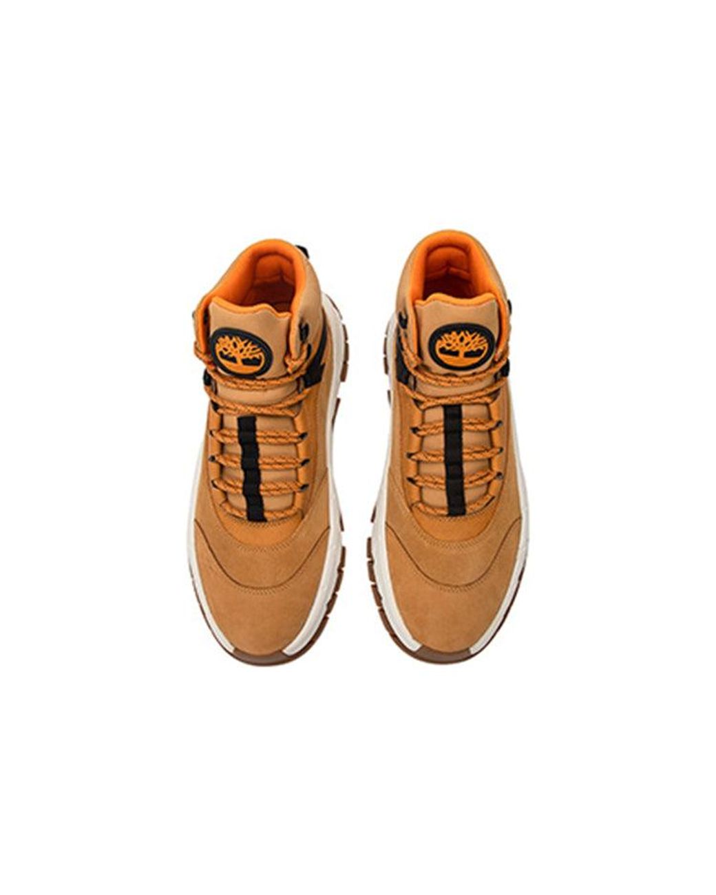 Timberland Brown Turbo Hiking Boots 'Wheat Nubuck' for men